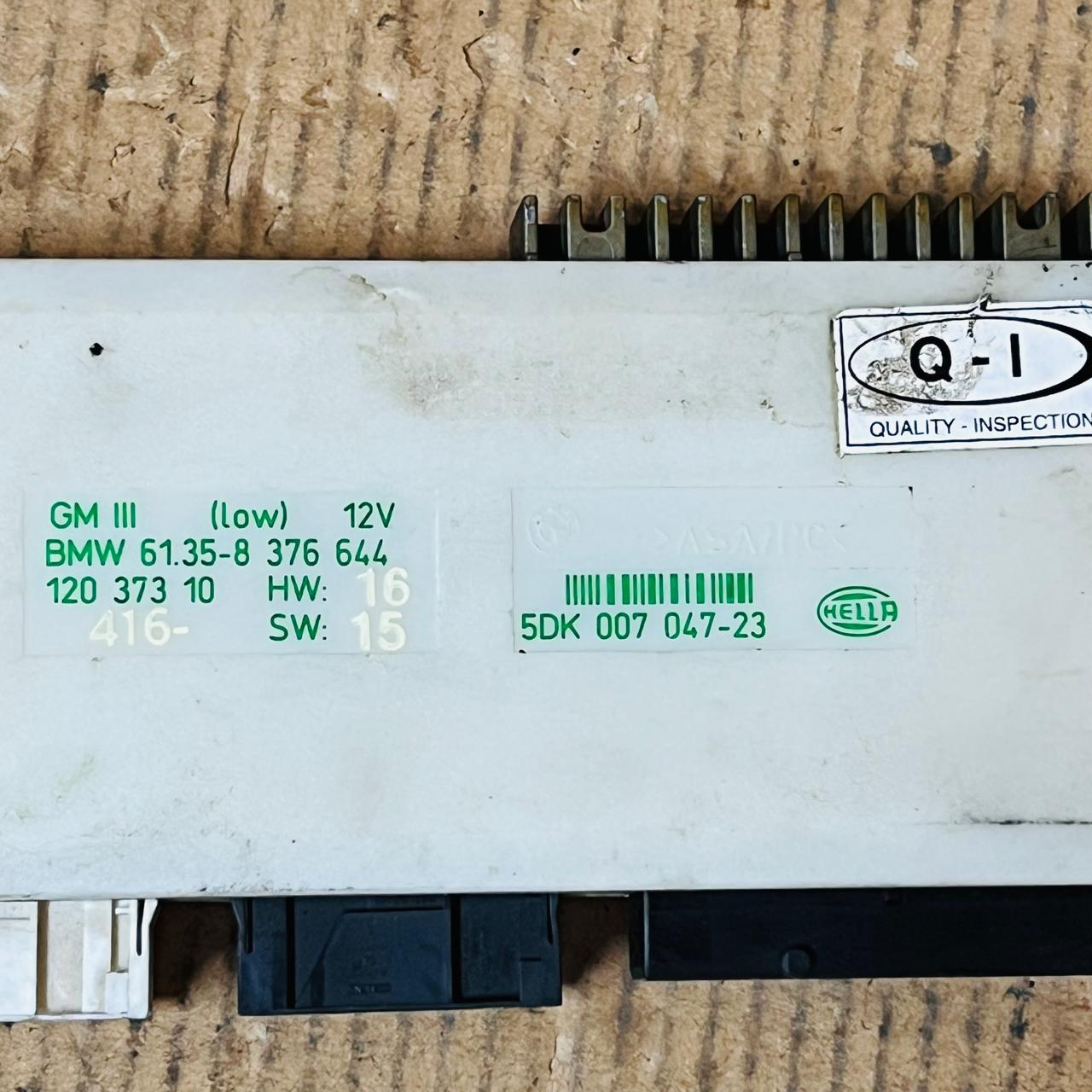 وحدة التحكم الأساسية لسيارات BMW E39 وE38 من الفئة الخامسة 8376644 5DK00704723 1203731 