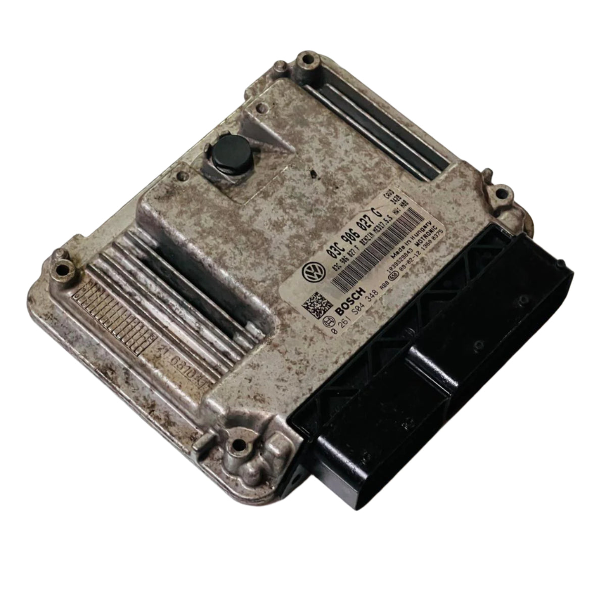وحدة التحكم في محرك فولكس فاجن جولف 1KCAV ECU 03C906027G 0261S04348 OEM 