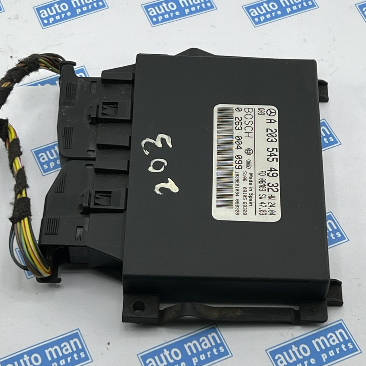 Mercedes-Benz C W203 Parking PDC control unit module A2035454932 0263004099