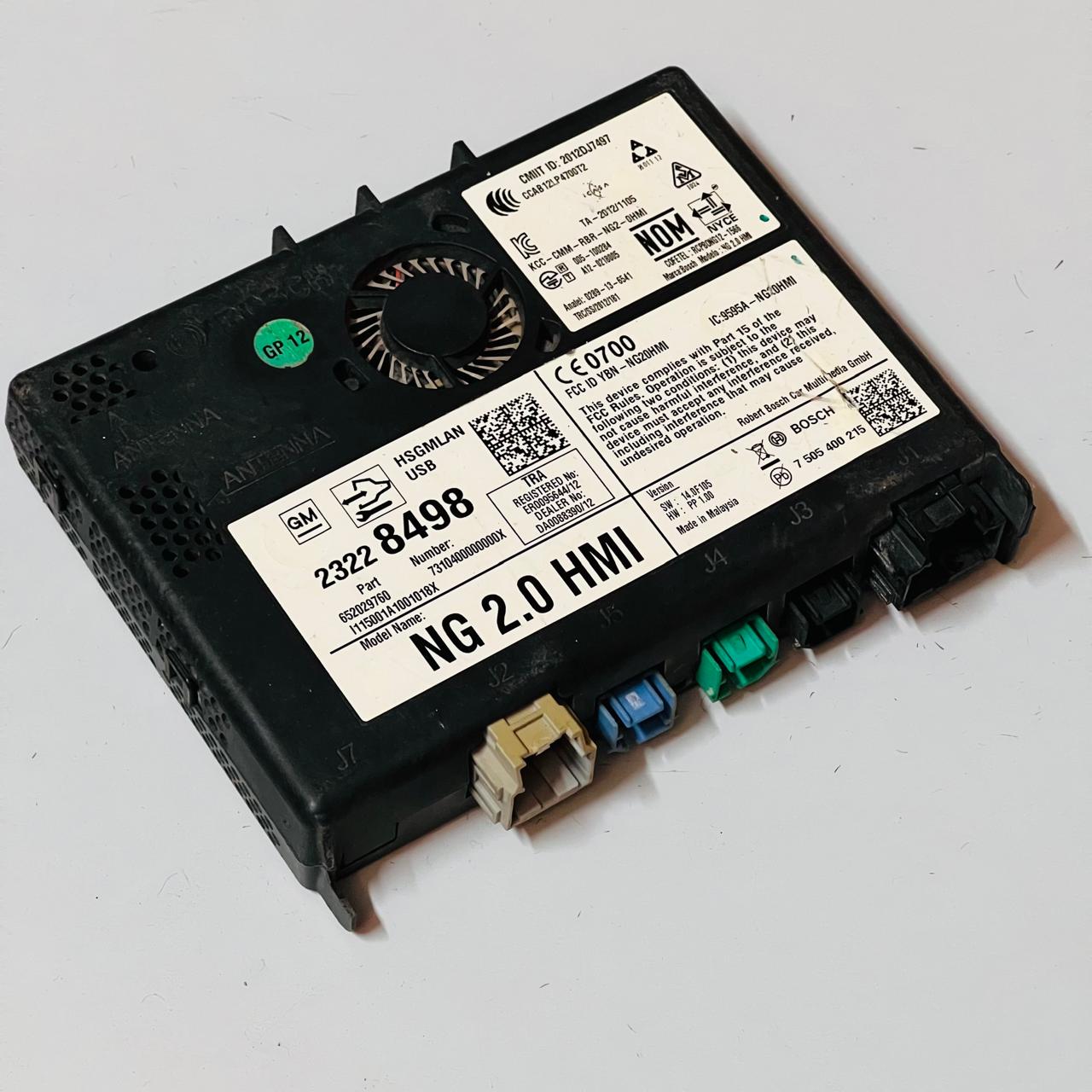 وحدة التحكم GM NG 2.0L HMI إسكاليد ESV سوبربان يوكون إمبالا 23228498