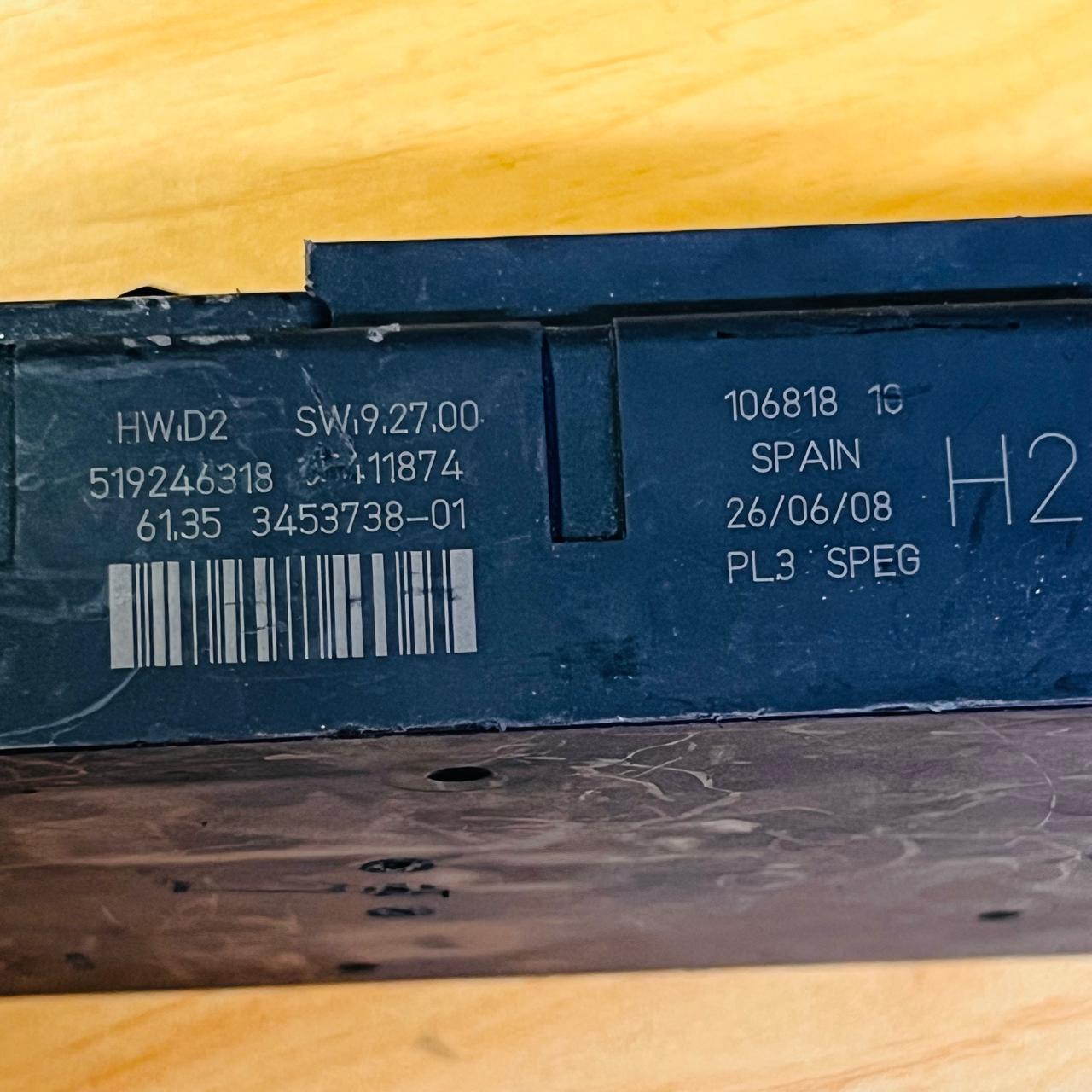 2007-2013 Mini Cooper BCM Body Control Module Fuse Box Relay OEM 3453738-01/ 519246318/ 106818 10, automan spare parts