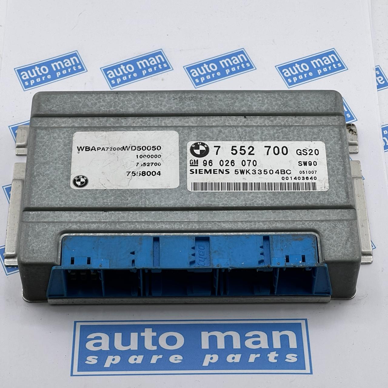 وحدة التحكم في ناقل الحركة الأوتوماتيكي 7552700 لسيارة BMW 7 552 700 E46 E83 X3 325xi 330xi X5 موديل 2002 - 2006