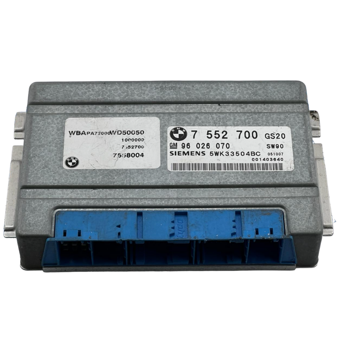 وحدة التحكم في ناقل الحركة الأوتوماتيكي 7552700 لسيارة BMW 7 552 700 E46 E83 X3 325xi 330xi X5 موديل 2002 - 2006