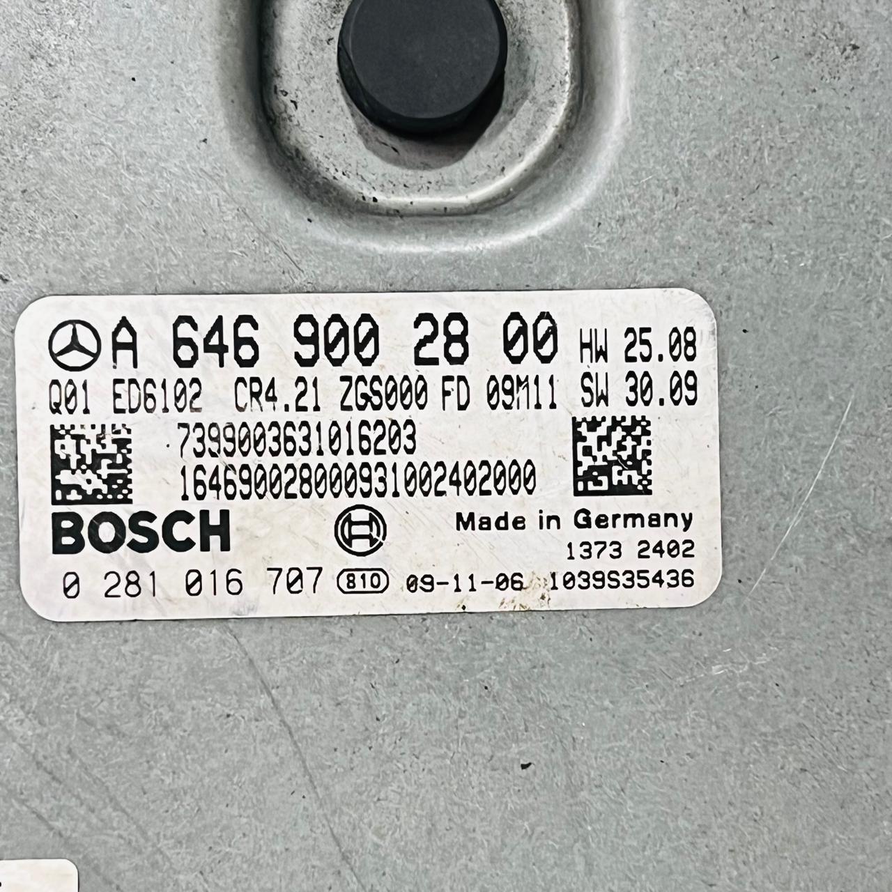 وحدة التحكم في المحرك ECU A6469002800 0281016707 لمرسيدس فيتو W639 OM646.980