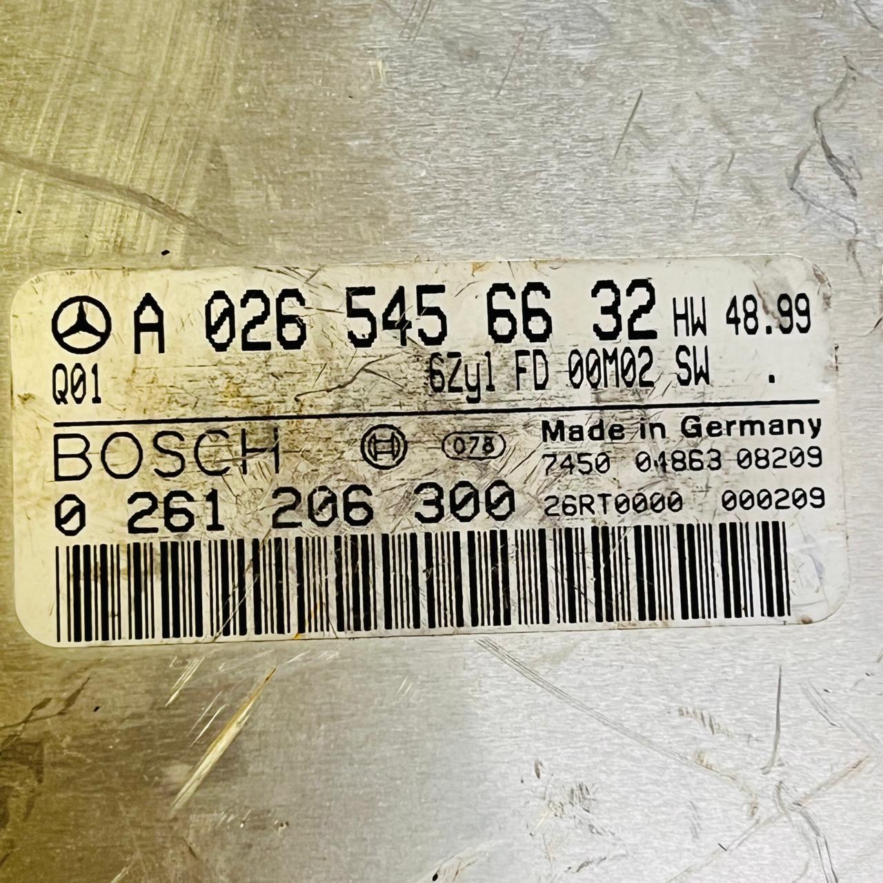A0265456632 / 0261206300 Mercedes-Benz Engine Control Unit ECU Genuine OEM, automan spare parts