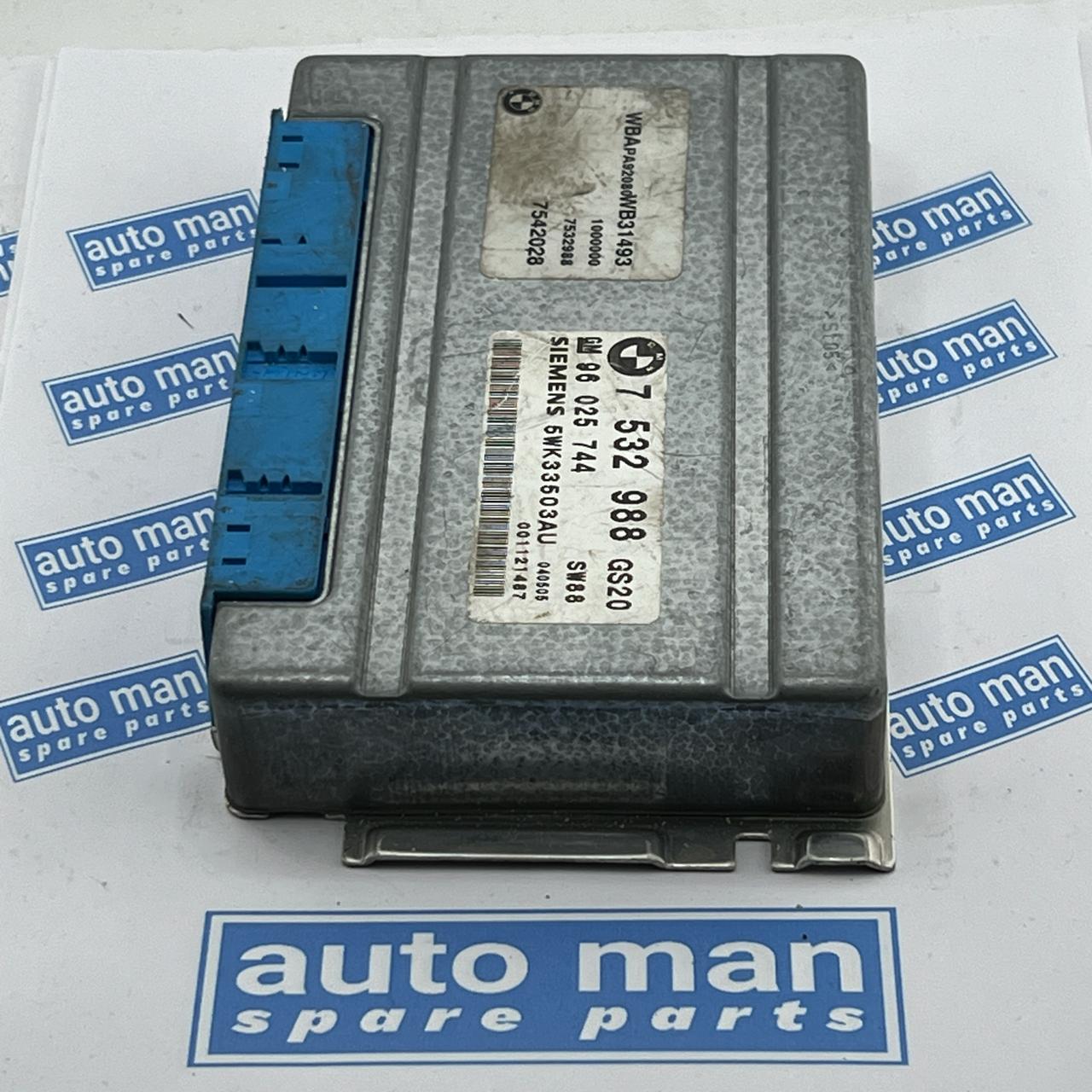 وحدة التحكم في ناقل الحركة TCU لسيارة BMW X3 موديل 2004 رقم 7532988 / 5WK33503AU OEM DK908328