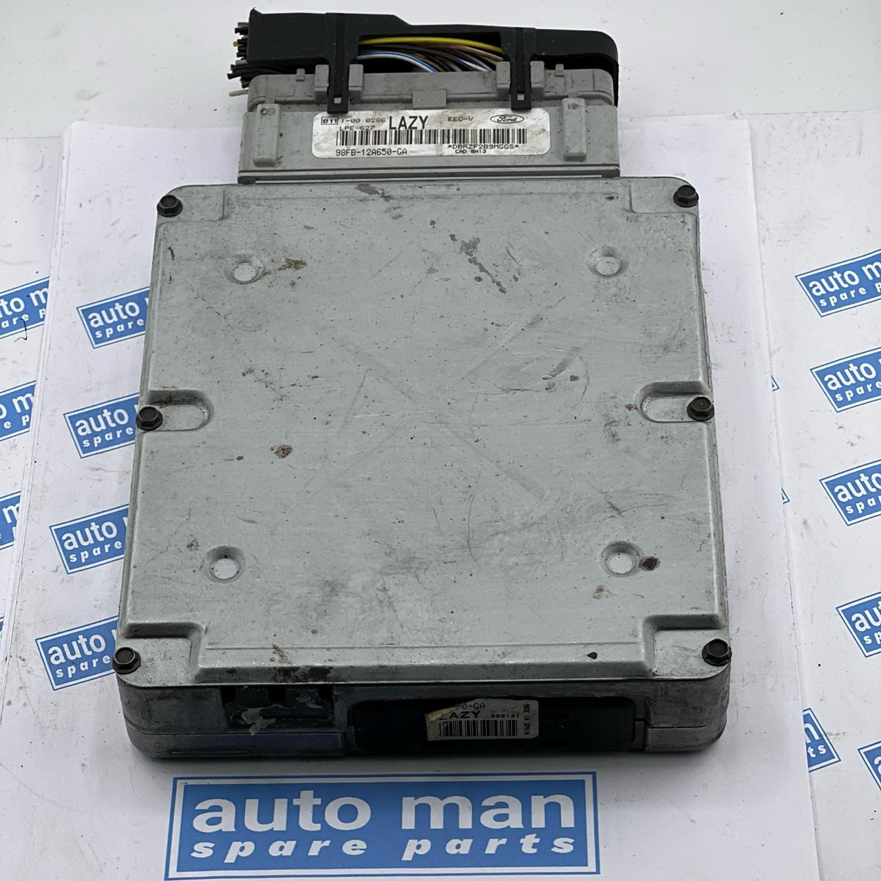 وحدة تحكم محرك فورد Ecu 98fb12a650ga lpe627 eecv i000286 cad 8c06