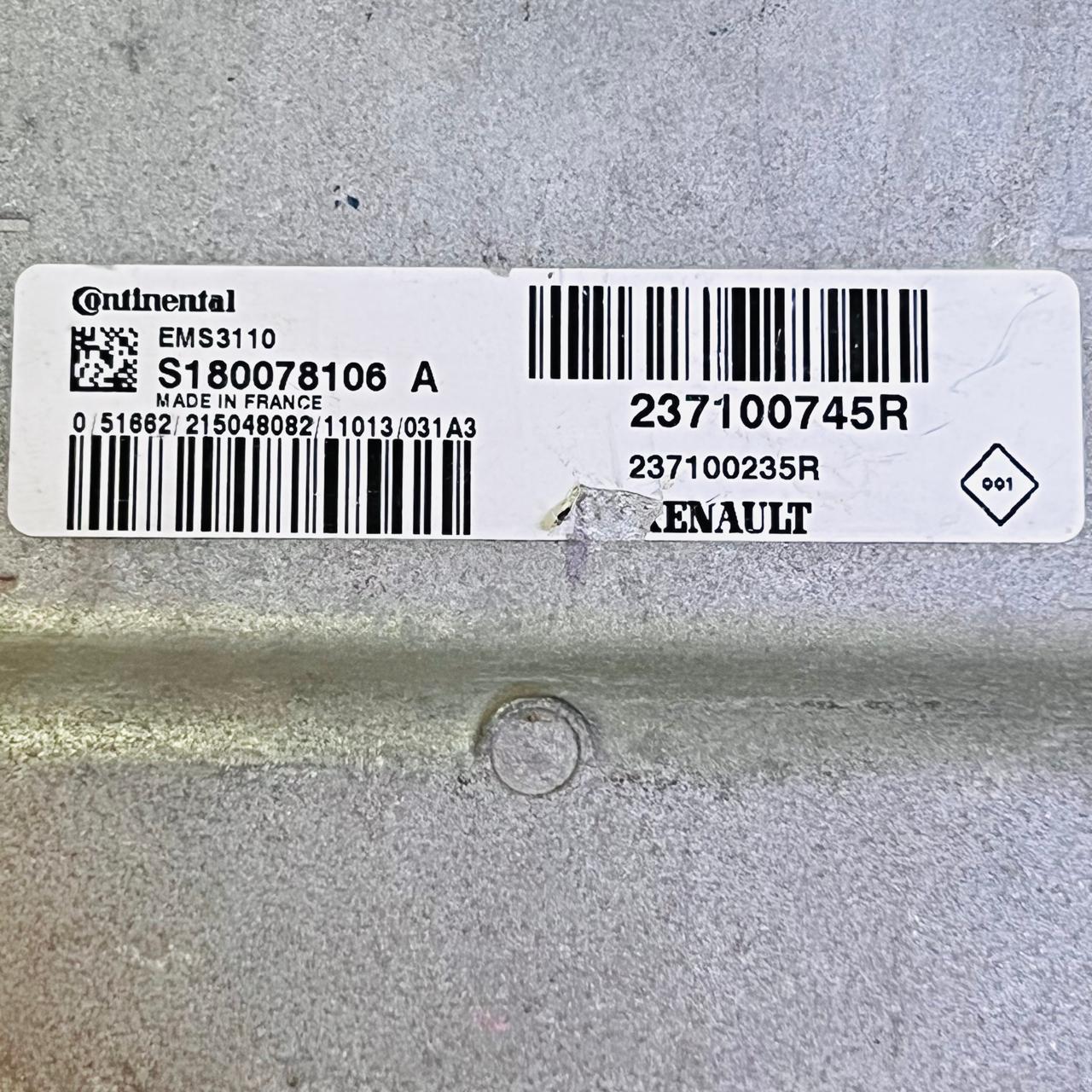Renault Scenic Megane ECU S180078106A, 237100745R, automan spare parts