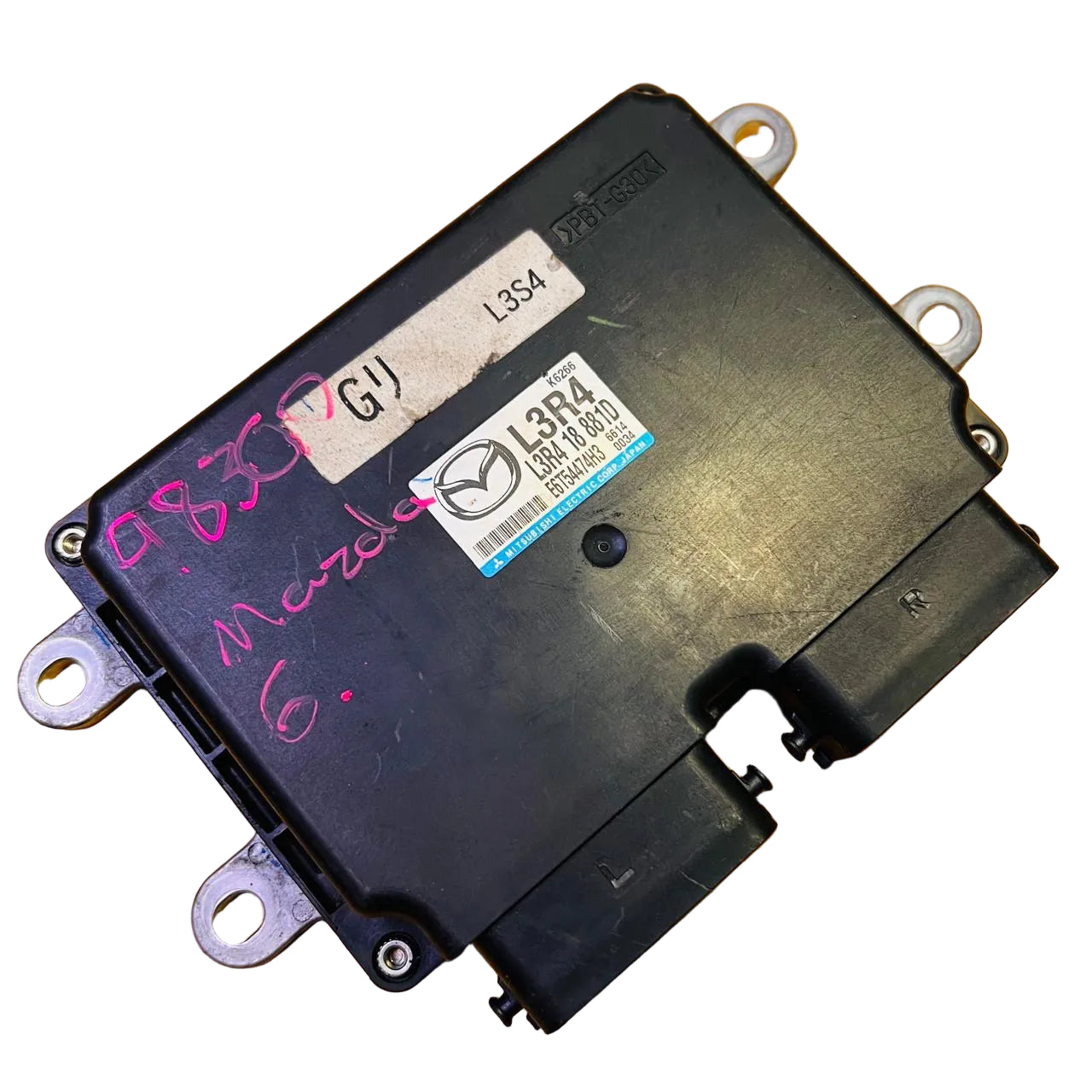 Mazda 6 ECU L3R418881D / L3R4-18-881D E6T54474H3 Engine Control Unit OEM, automan spare parts