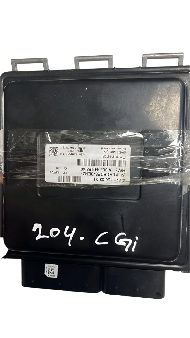 وحدة محرك مرسيدس W204 C180 C200، 271.820، 156 حصان، وحدة تحكم إلكترونية A2711500391 A0034468840