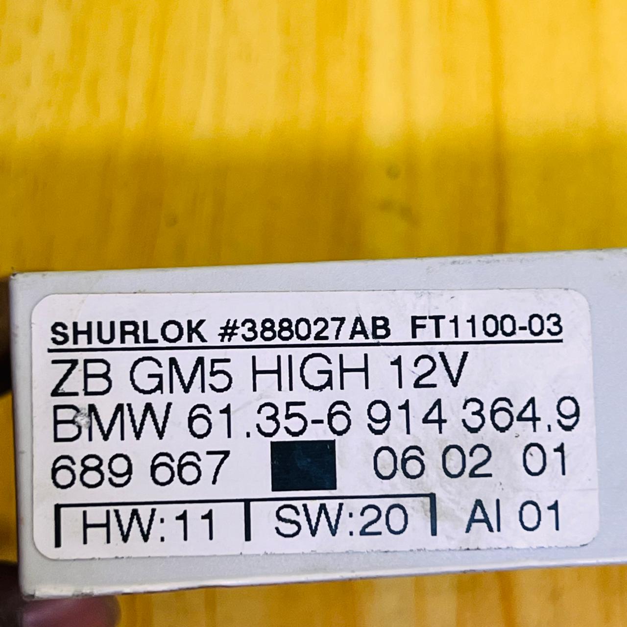 61.35-6914364.9 / 689667 / 460101 / 613569143649 BMW E46 Comfort Control Module BCM, automan spare parts