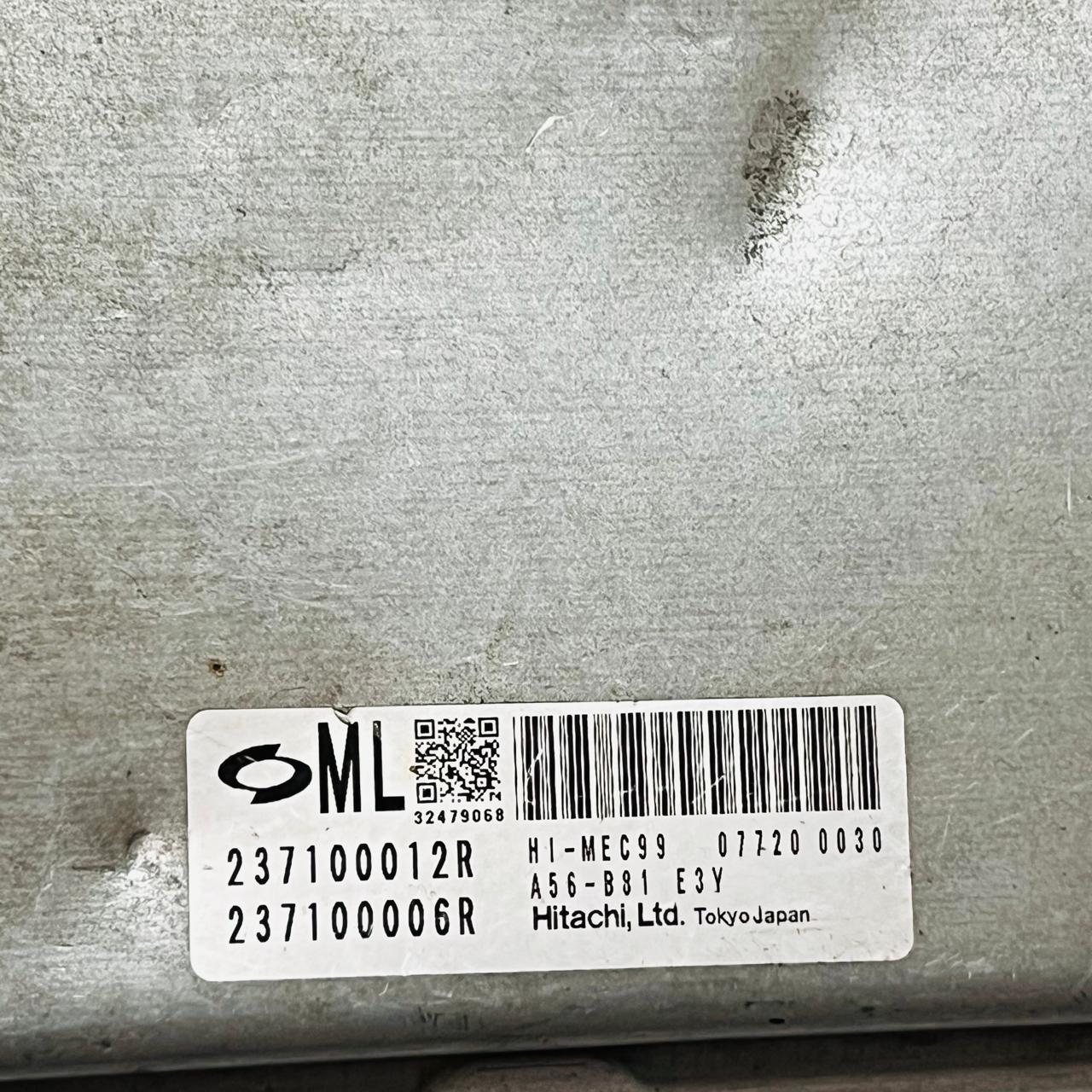 وحدة التحكم في المحرك رينو 2008-2009 ECU 237100012R 237100006R HI-MEC99 A56-B81 E3Y 07Y28 0052 ML