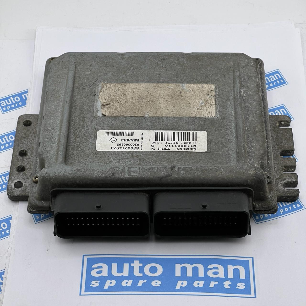 وحدة التحكم في المحرك رينو كانجو I 2004 ECU 8200214973