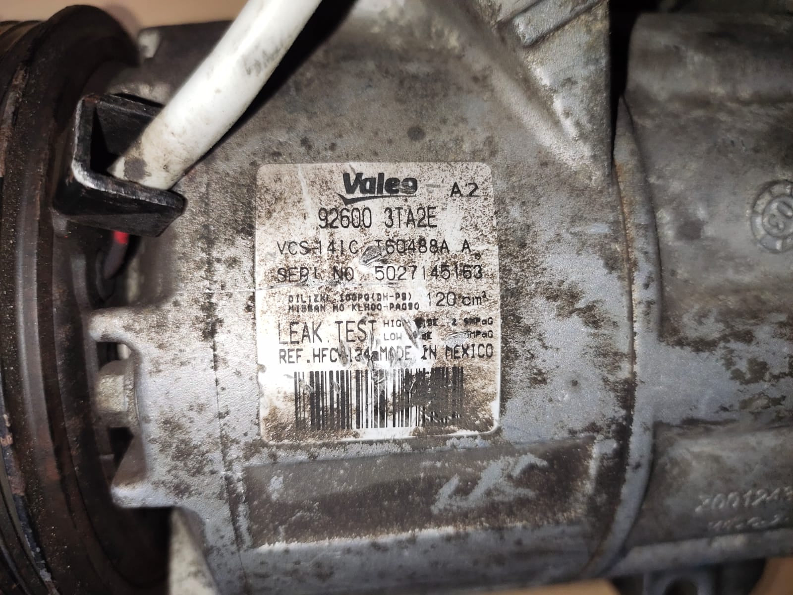 2013-2018 Air Conditioner AC Compressor Nissan Altima 926003TA2E