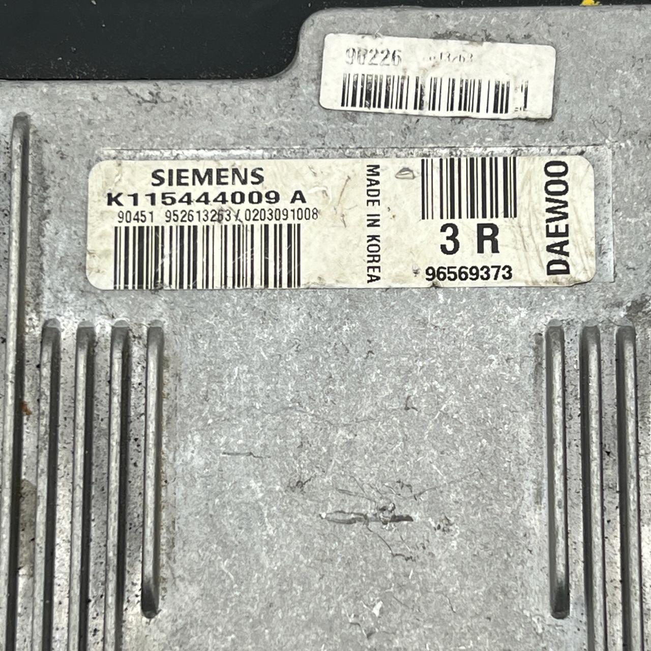 وحدة التحكم في المحرك K115444009 A GM Daewoo CHEVROLET Spark 2002 96569373