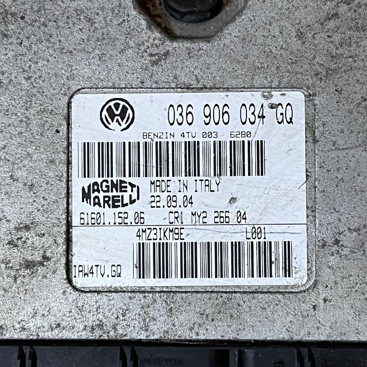 وحدة التحكم في محرك فولكس فاجن بولو ECU 036906034GQ
