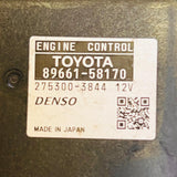 89661-58170 / 275300-3844 / 8966158170 / 2753003844 Toyota Alphard Engine Control Unit ECU, automan spare parts