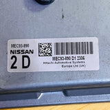 MEC93-890 D1 2306 / MEC93890 Nissan Dualis J10 Engine Control Unit ECU 2007–2014, automan spare parts