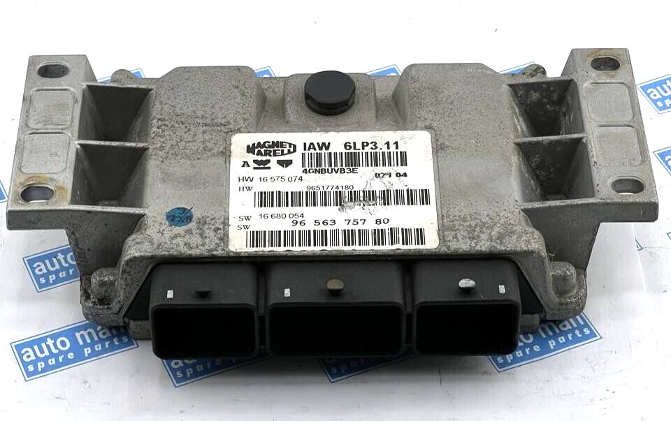 9656375780 ECU ENGINE CONTROL / IAW6LP311 / 9651774180 /  FOR PEUGEOT 407