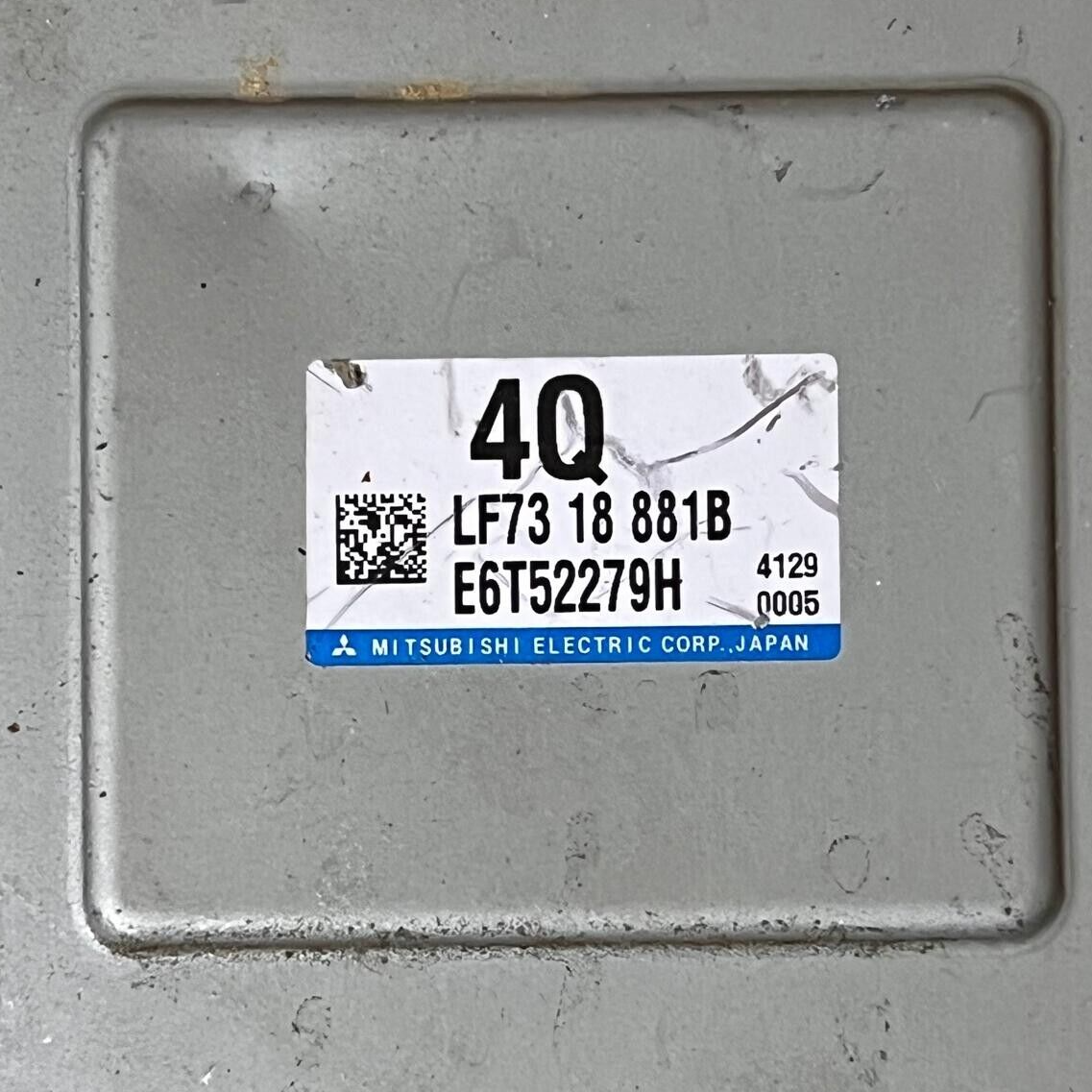 Mazda 3 ECU Engine Control Unit 2.0 Petrol Manual BK LF7318881B / E6T52279H