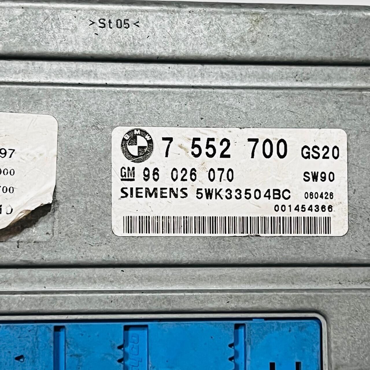 2004-2006 BMW X3 X5 Transmission Control Module Computer OEM 7552700 96026070