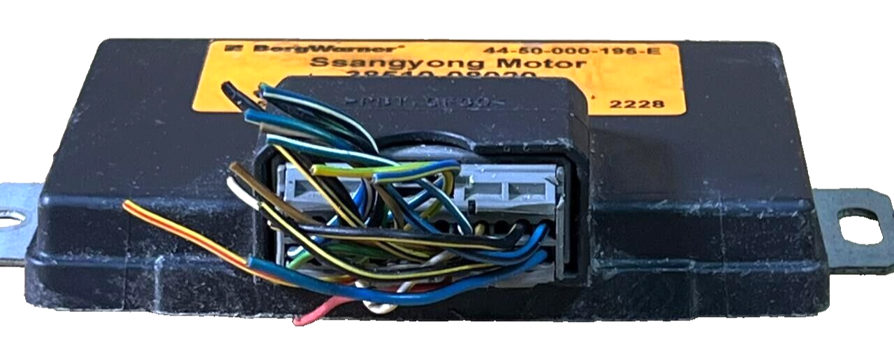 2009 SSANGYONG KYRON ESTATE TRANSMISSION CONTROL MODULE 38510-08020  4450000195E