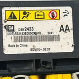 Chevrolet Spark 2011/Crash Sensor Control unit module/13578314/5WY86620E
