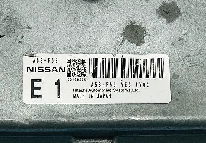 Nissan Engine Control Unit  A56F53YE3Y02 A56F53 A56F53YE3 A56 F53 YE3 Y02 - AUTOMANSPAREPARTS