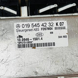 97-00 Mercedes W202 C220 C230 C280 ABS Anti Brake Control Module 0195454232 OEM