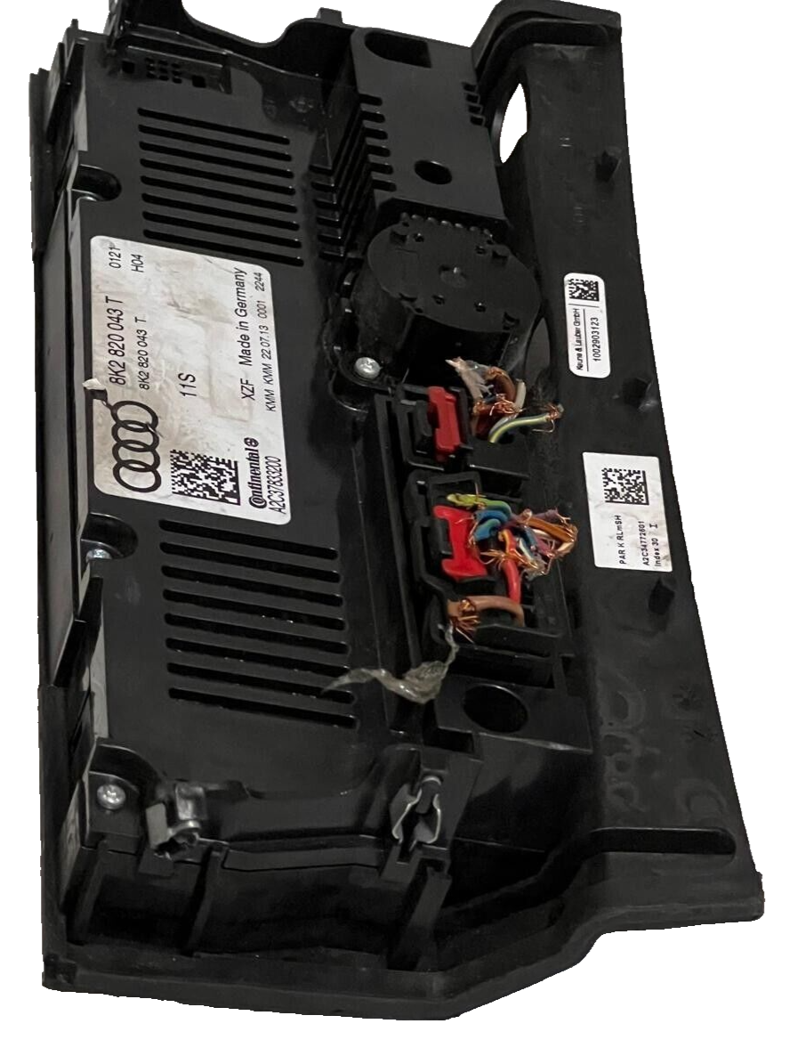 Shop 8K2820043T AUDI A4 TDI Climate Control Panel A2C37833200 Shop 8K2820043T AUDI A4 TDI Climate Control Panel A2C37833200