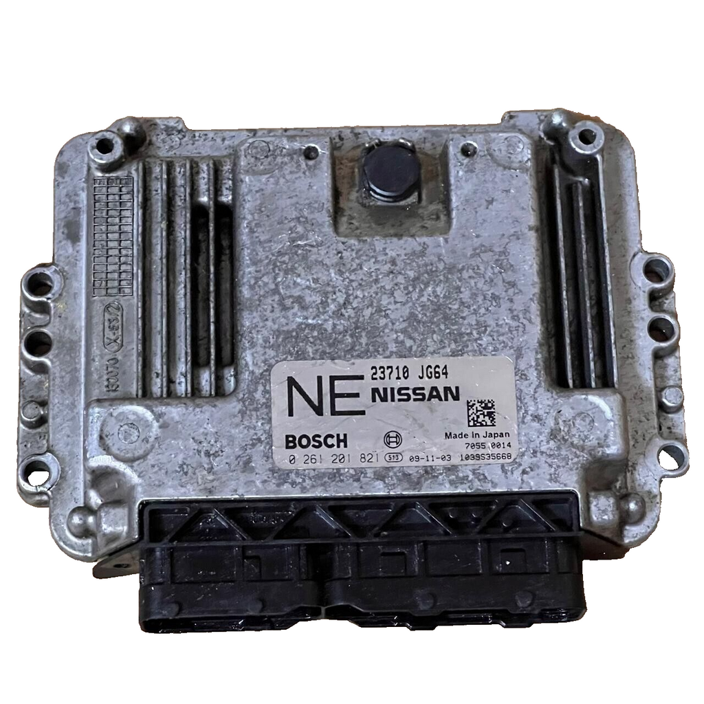 ゆんページ Shop 0261201821 Nissan Xtrail Engine Control Unit 23710JG64 ECU