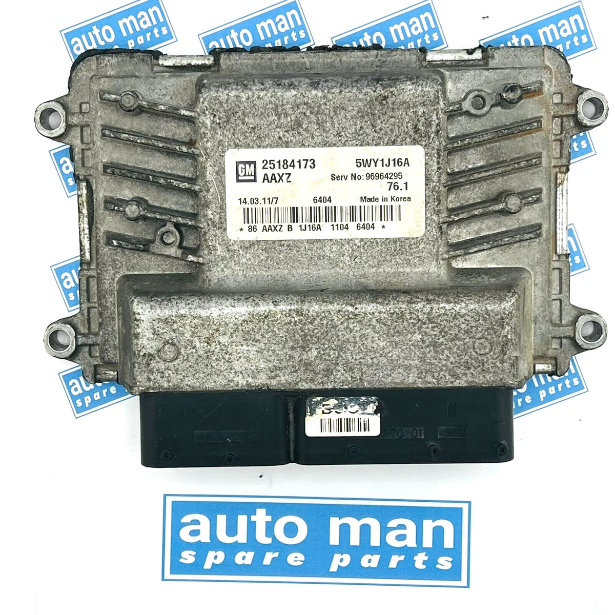 2009-2011 هولدن كروز شيفروليه ECU ECM PCM محرك الكمبيوتر 25184173 5WY1J16A 