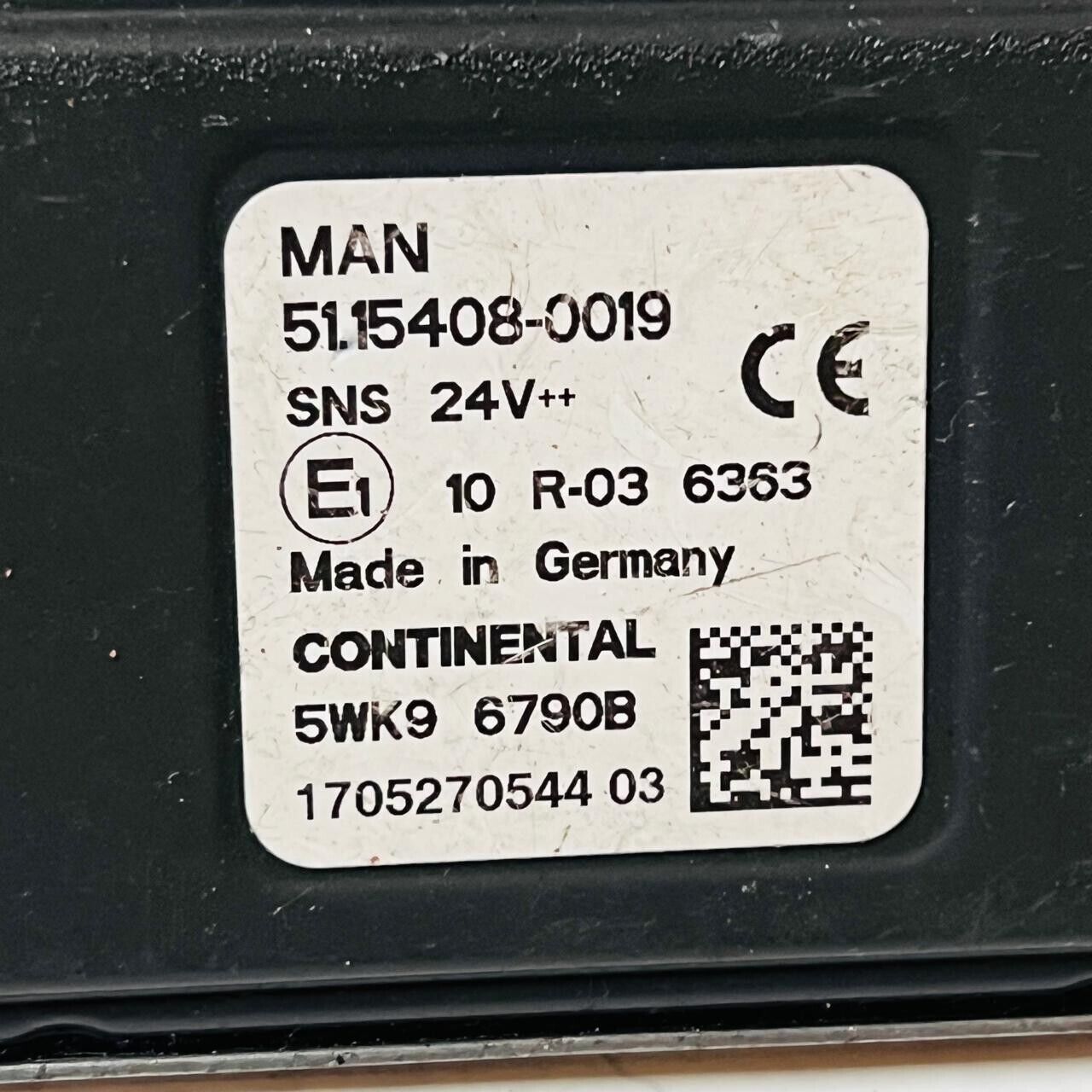 Man Truck NOx Sensor Control Module - 51.15408-0019  / 51154080019 / 5WK96790B