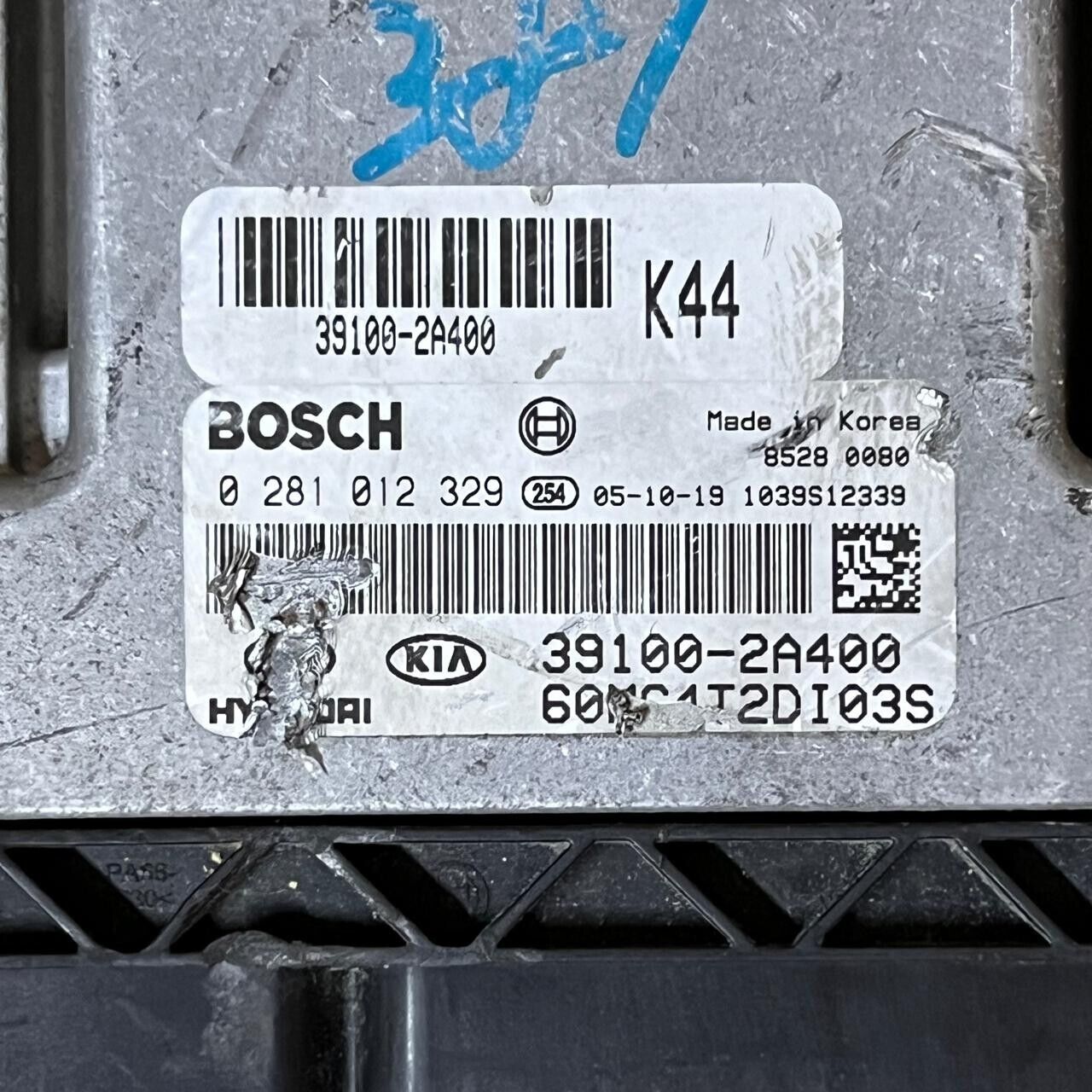 Hyundai, Kia Engine Computer 0281012329 / 39100-2A400 , 391002A400