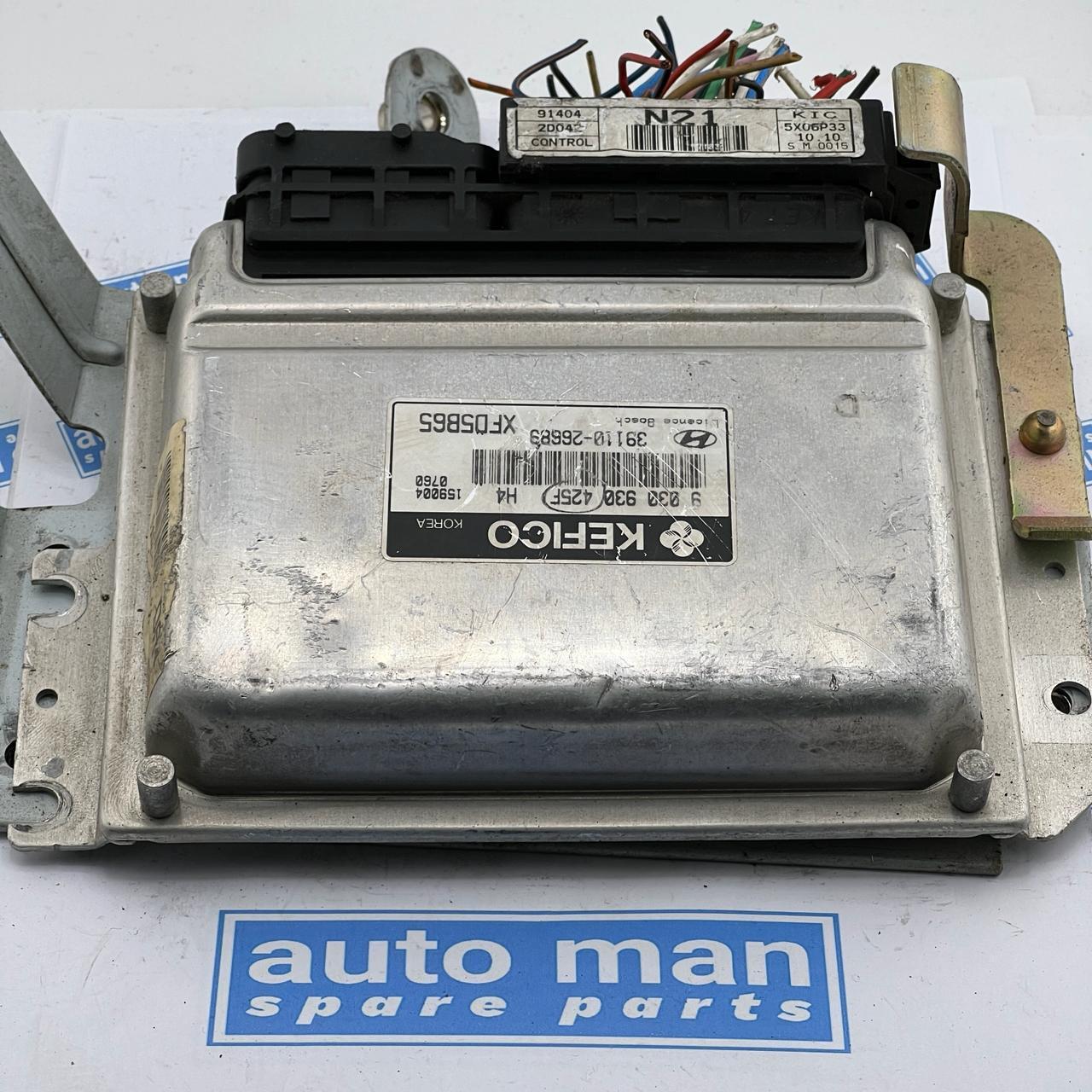 Computers Engine HYUNDAI Elantra XD 39110-26689 / 9030930425F H4 , 3911026689