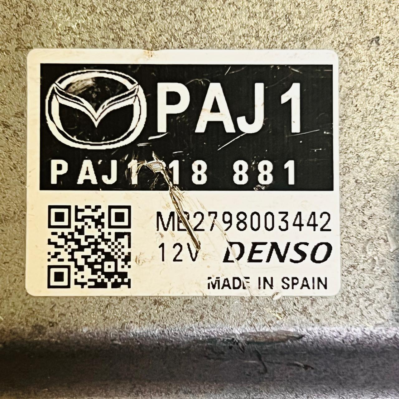 PAJ118881 / MB2798003442 / PAJ1 / K4238 Mazda 3 2.0L Petrol / MHEV Engine Control Unit ECU 2019–2024, automan spare parts