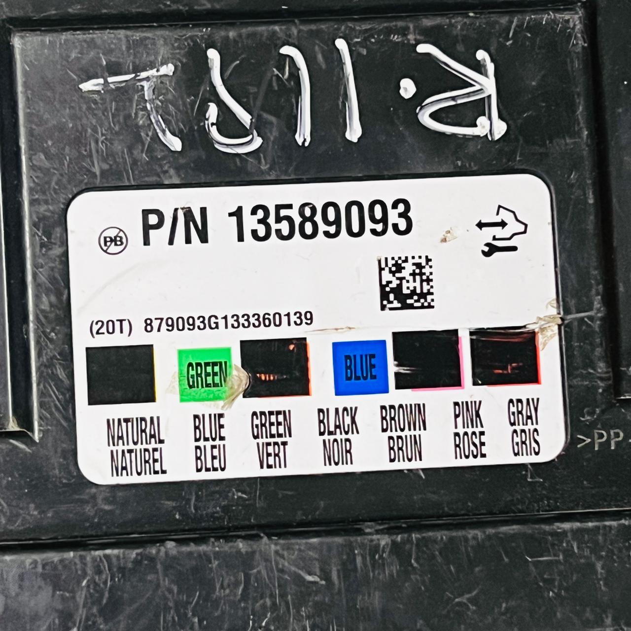 وحدة التحكم في هيكل شيفروليه إمبالا BCM مناسبة لسيارة إمبالا 06-13 13589093 P3-12