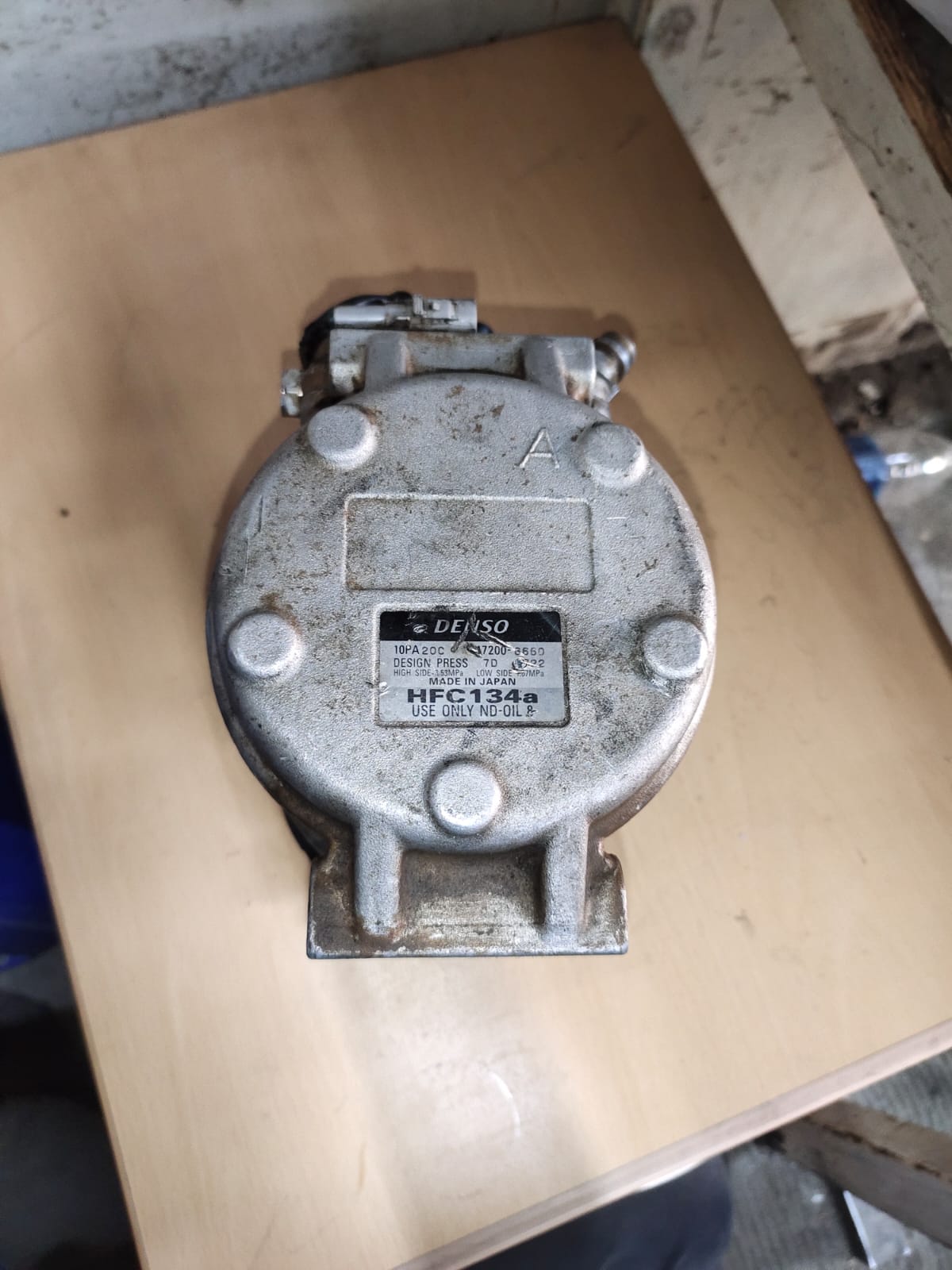 10PA20C AC compressor 447200-6660 for Toyota Land Cruiser FZJ80 and FZJ100 series