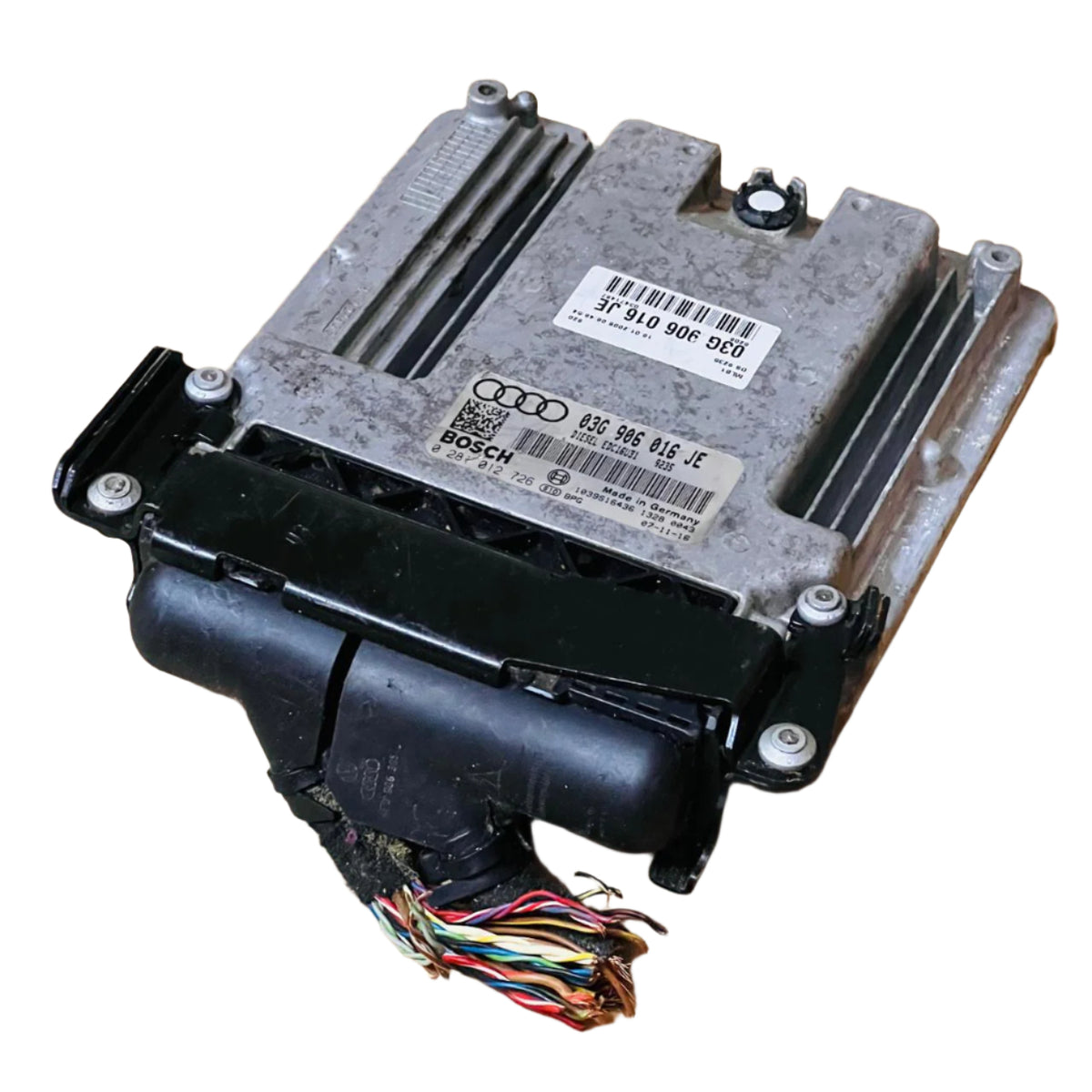 وحدة التحكم أودي A4 ECU 03G906016JE 03G 906 016 JE 0281012726 0 281 012 726