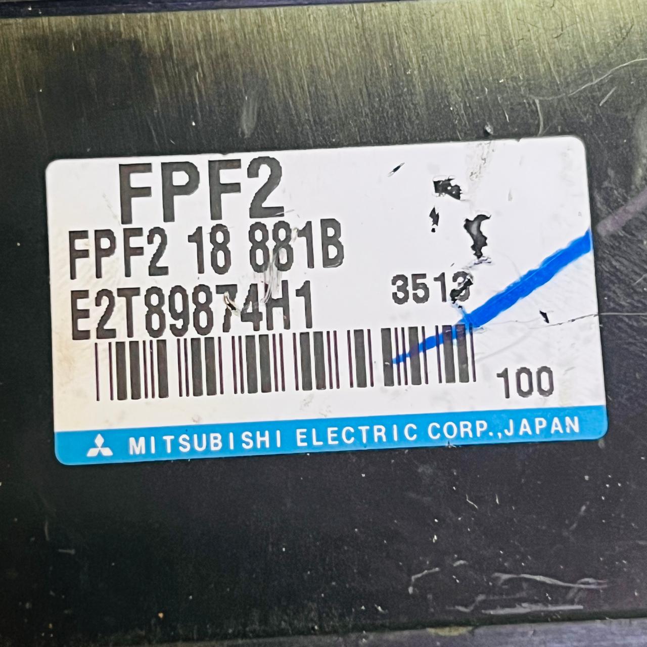 FPF218881B / E2T89874H1 Engine Control Unit (ECU) for the Mazda 323 (BJ-series) 1998-2003, particularly the 1.8 L petrol hatchback 5-door, automan spare parts