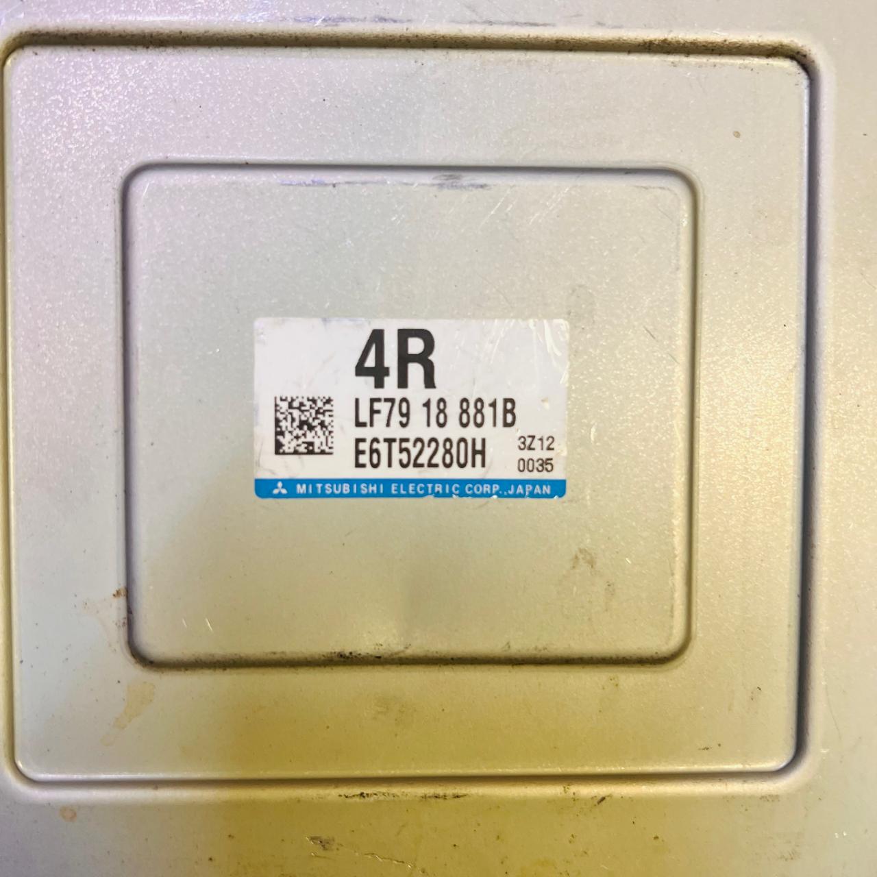 Mazda 3 BK Engine Control Unit ECU LF7918881B E6T52280H, automan spare parts