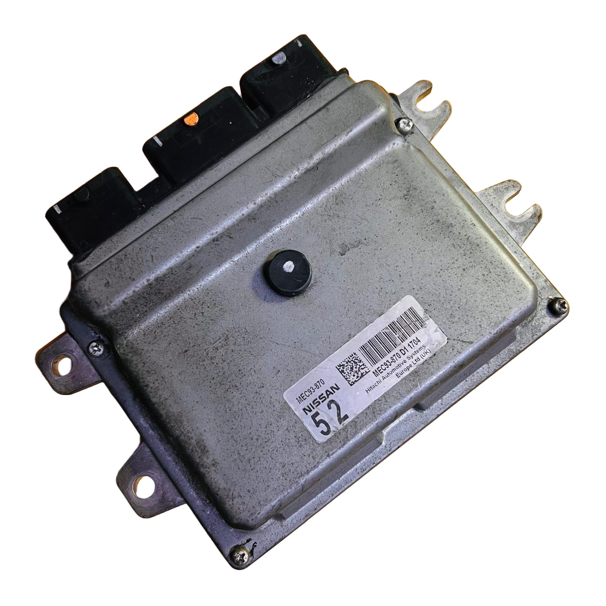 MEC93-870 D1 / MEC93870D1 / 52 Nissan Dualis J10 Engine Control Unit ECU Genuine MEC93870 OEM, automan spare parts