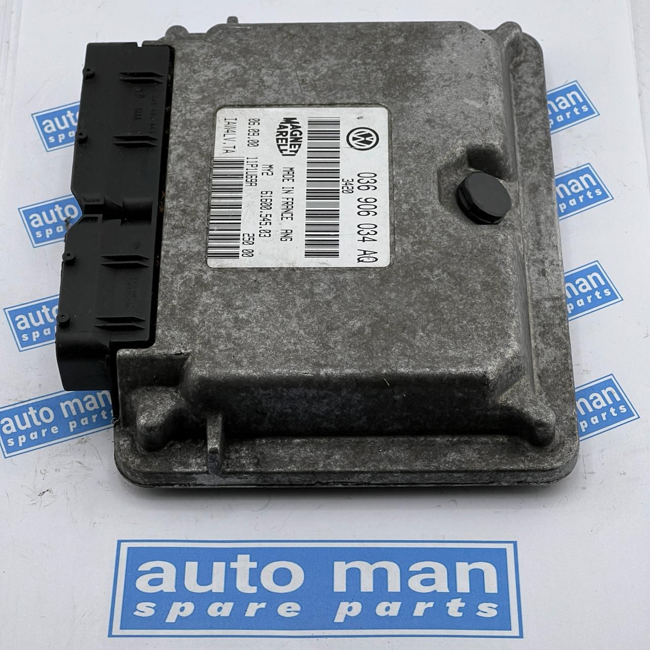وحدة التحكم في محرك البنزين VOLKSWAGEN LUPO 2002 1.4 ECU 036906034AQ