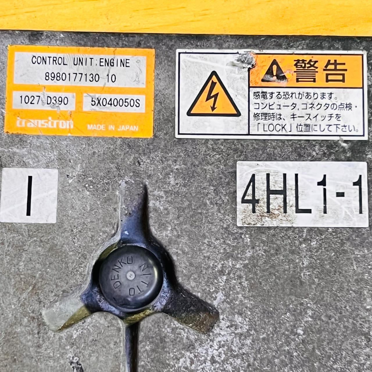 898017713010 / 1027D390 / 8980177130 ECU Isuzu Elf/NKR/NPR 4HL1-1 Engine Control Unit, automan spare parts