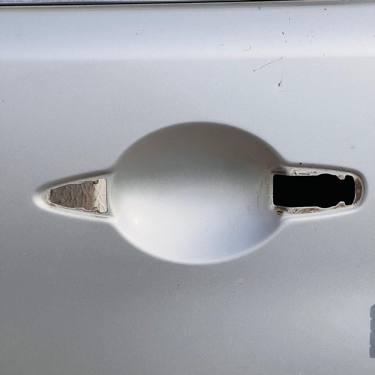 Infiniti QX56 11-13 Rear Door Left Driver Silver H210A-1LAMA OEM