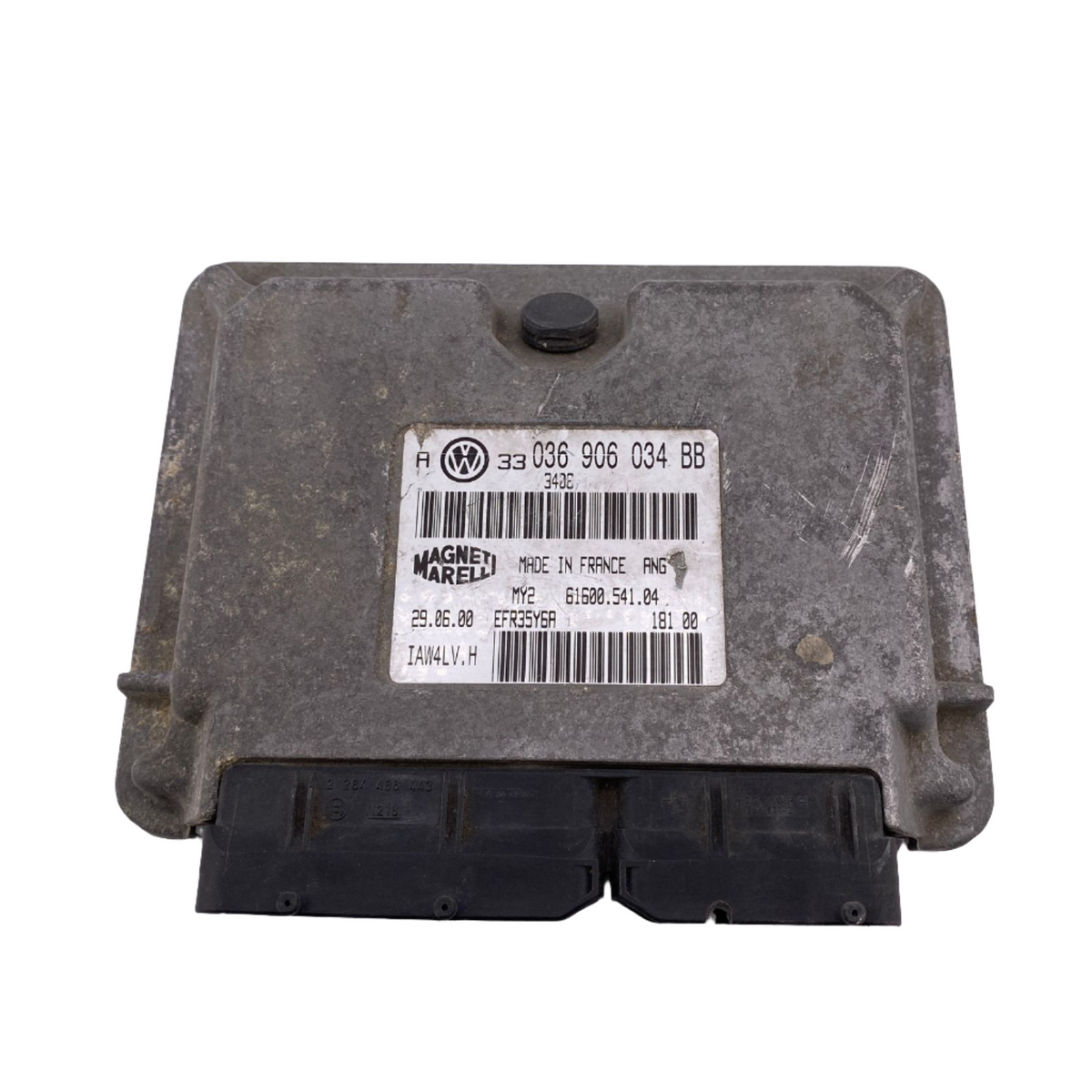 036906034BB وحدة التحكم في محرك البنزين VW Golf MK4 1.6 وحدة التحكم الإلكترونية 036906034 BB