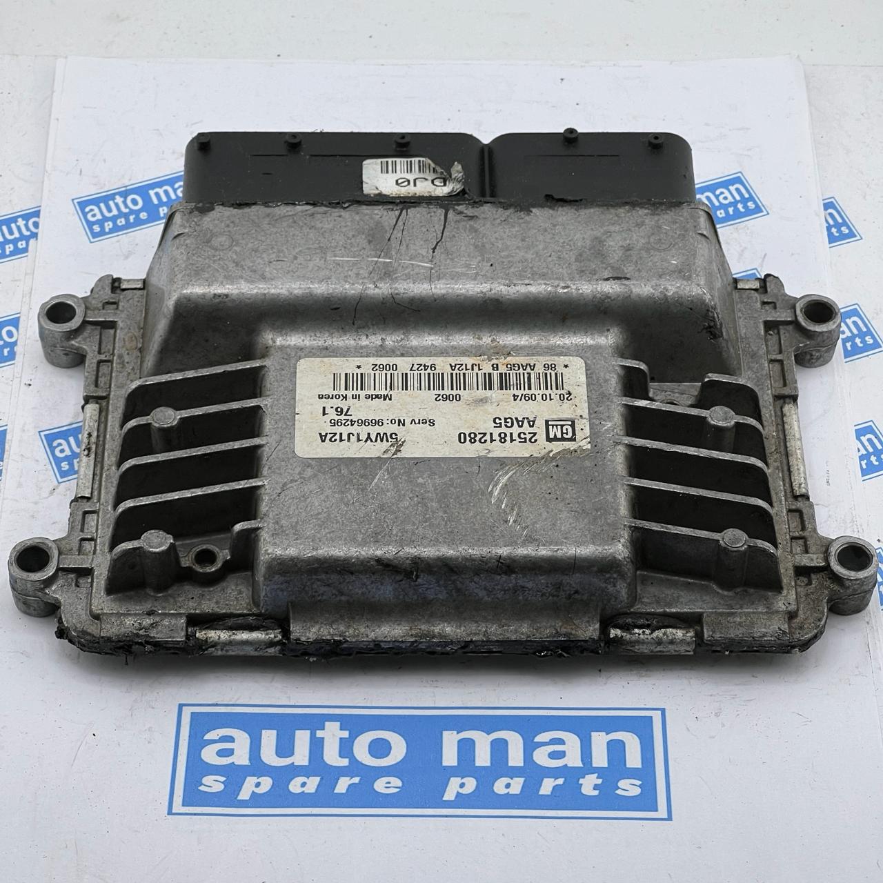 Chevrolet Cruze Engine Ecu 5WY1J12A 25181280