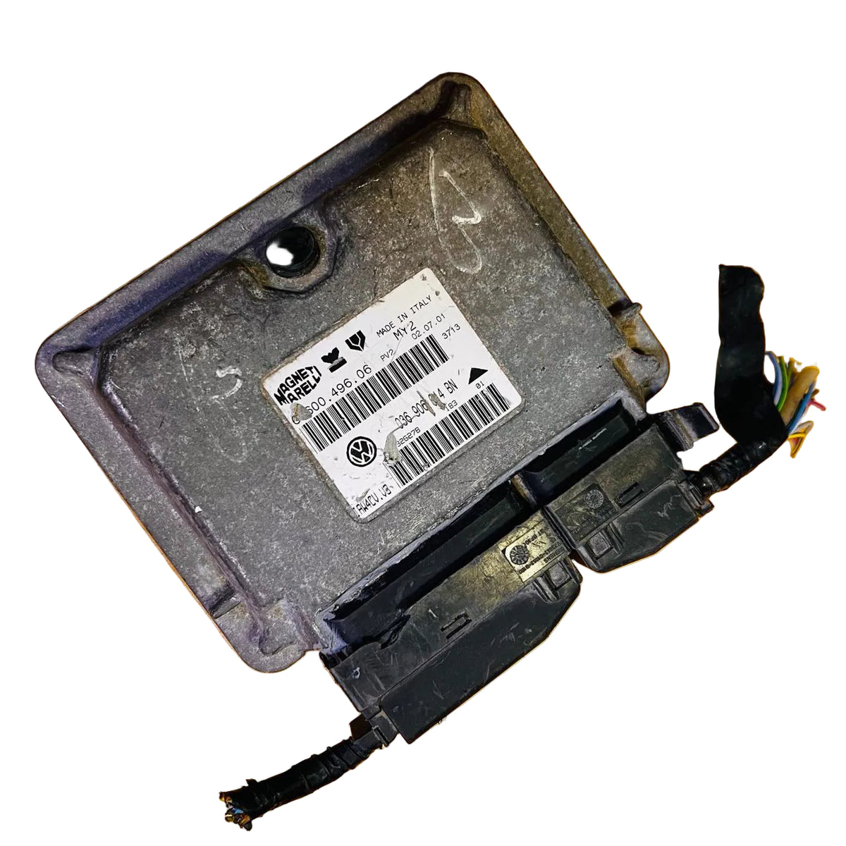 036906014BN / 61600.496.06 / IAW4CV.V3 / 6160049606 / IAW4CVV3 VW Golf Engine Control Unit ECU 1.4 16V Petrol 55kW 2001, automan spare parts