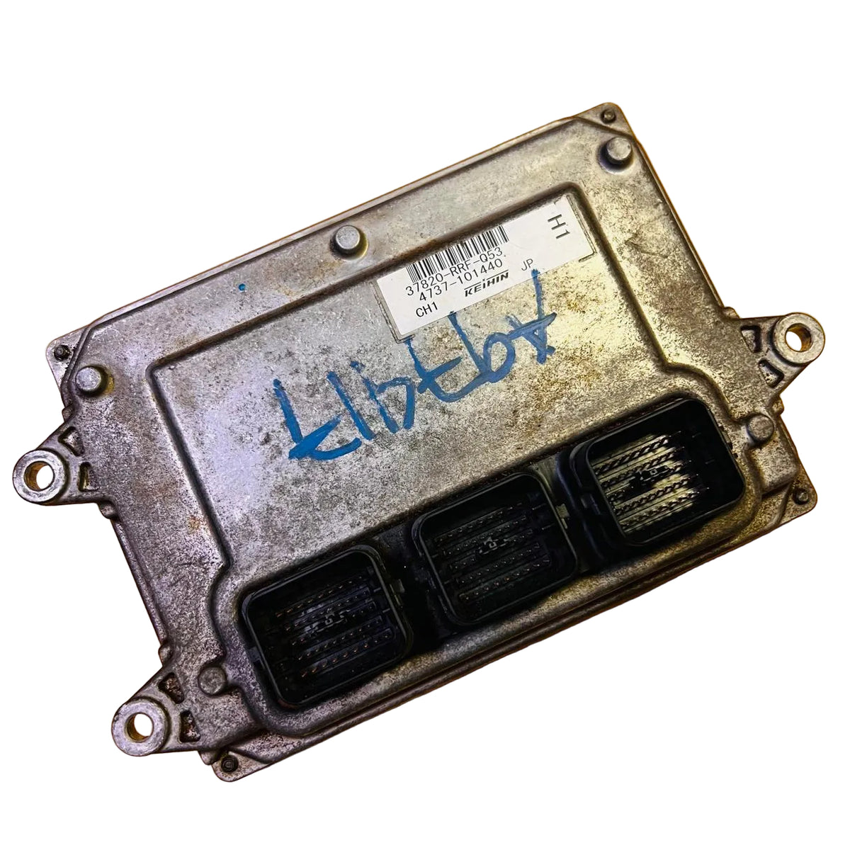 Honda Civic Engine Control Unit Ecu 37820-RRF-Q53 / 4737-101440 Oem, automan spare parts