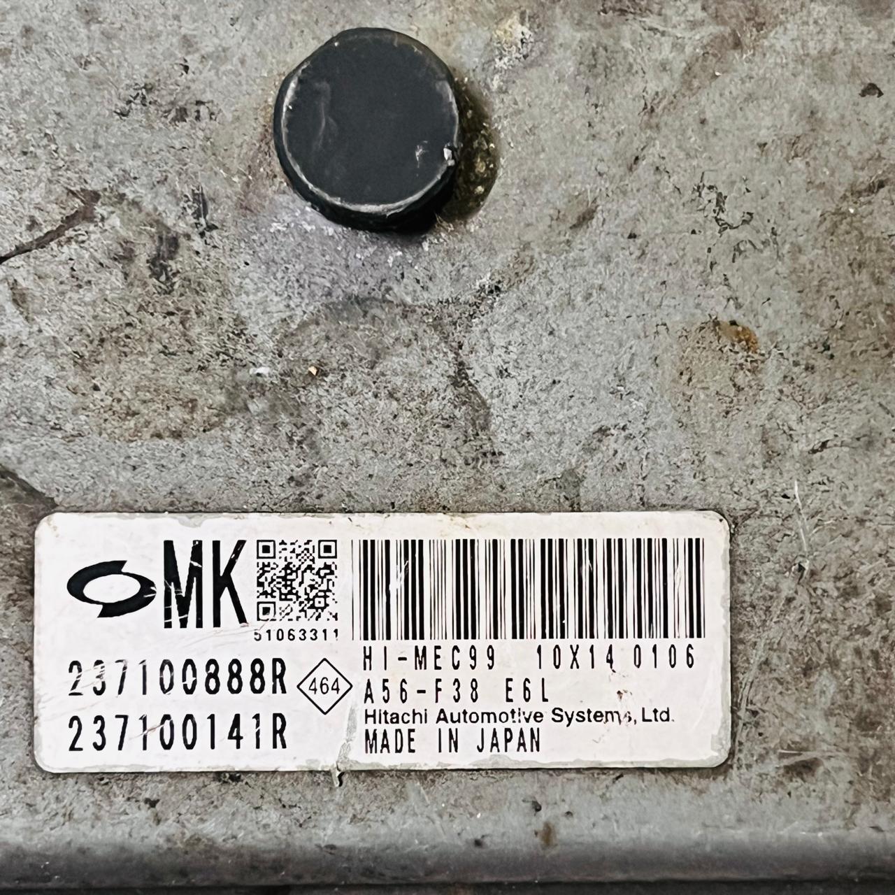 وحدة التحكم في محرك Cube Z12 ECU 237100888R A56F38E6L 237100141R A56 F38 E6L
